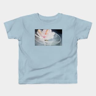 A pink silk flower Kids T-Shirt